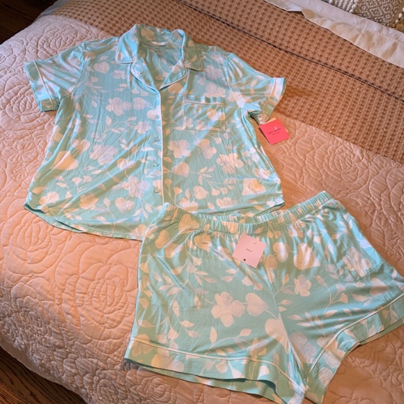 NWT Kate Spade Pajama Set 93% Modal XL - Picture 4 of 8